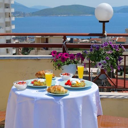 Eden Hotel Sarande Bagian luar foto