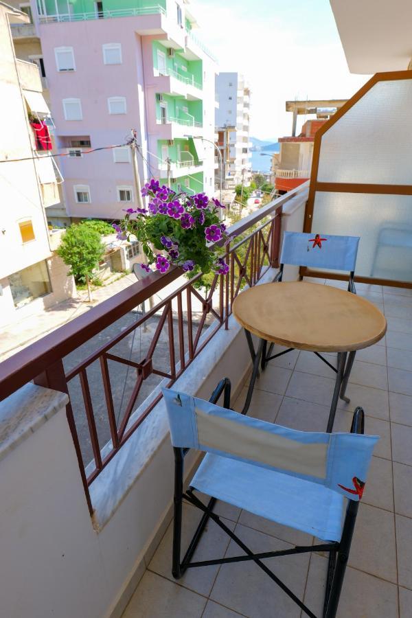 Eden Hotel Sarande Bagian luar foto
