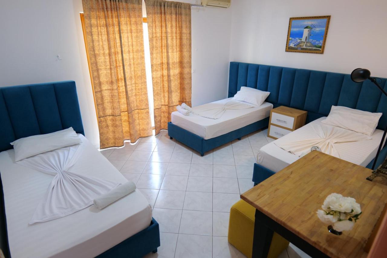Eden Hotel Sarande Bagian luar foto