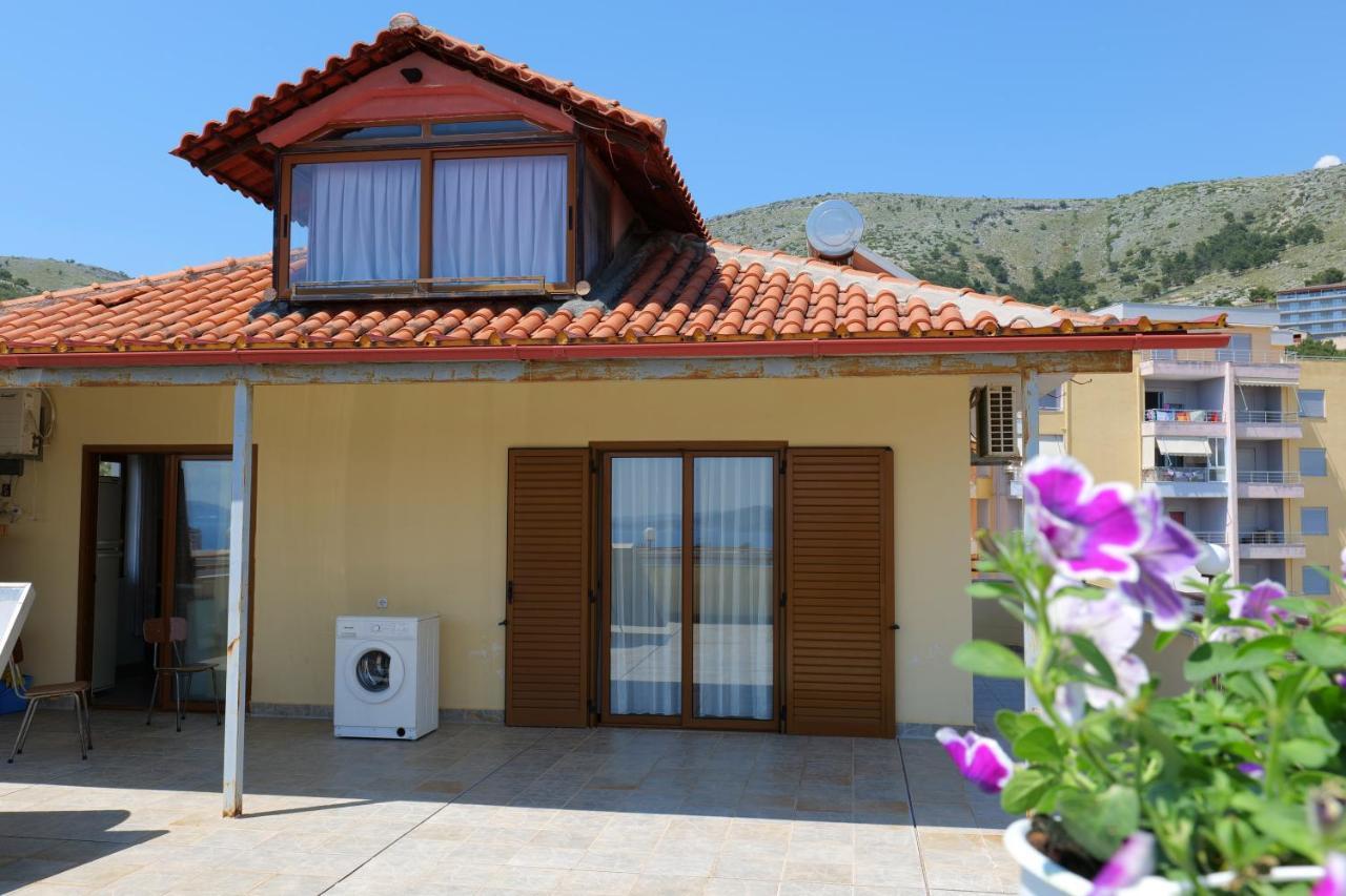 Eden Hotel Sarande Bagian luar foto
